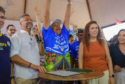 Presidente da Associação de Moradores do Bairro União, Nilson Fonseca