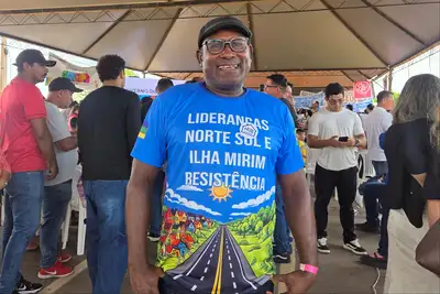 Morador da ocupação Tucumãs, José Ronaldo Damasceno