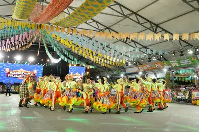 notícia: Fé, resistência e misticismo: quadrilhas tradicionais emocionam o público na final do VII Festival Sandro Rogério