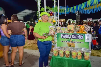 notícia: ‘A festa junina tem um grande potencial econômico para nós’, diz empreendedor no Arraiá do Povo 