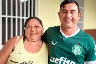 notícia: 'Agora é só sorrir': casal do interior do Pacuí recupera a autoestima com novas próteses dentárias do programa Mais Sorriso