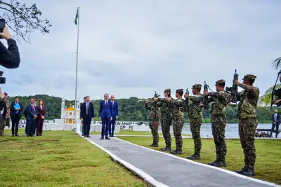 Galeria: Cobertura de Visita Diplomática do Ministro Francês Jean Noël Barrot em Oiapoque