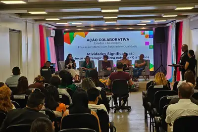 notícia: Governo do Amapá fortalece regime de colaboração para qualificar atendimento à primeira infância nos 16 municípios
