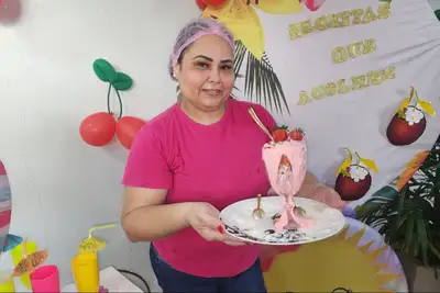 notícia: Oficina terapêutica usa culinária para fortalecer autonomia e promover bem-estar de usuários do Caps Gentileza