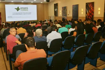 notícia:  Governo do Amapá celebra os 7 anos do 'Amapá Terras' com seminário sobre regularização fundiária
