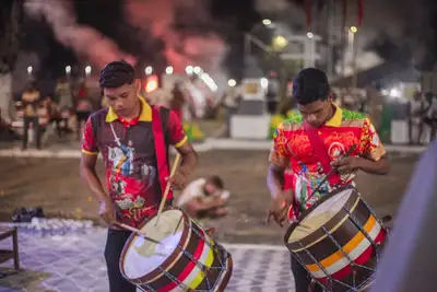 notícia: Alvorada e salva de fogos marcam o início da programação da Festa de São Tiago 2026
