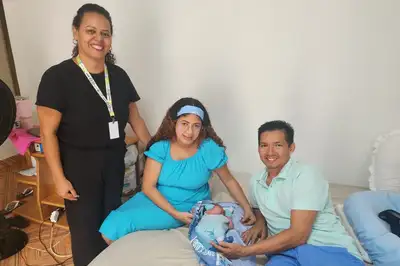 notícia: ‘Hoje consigo entender o que está acontecendo com a minha saúde", diz mãe surda após viver gestação com apoio de intérpretes do Cilsaúde