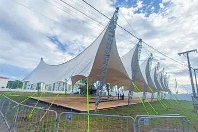 notícia: Empresário amapaense prioriza contratação de mão de obra local na montagem da Expofeira 2026