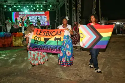 notícia: Parada Preta une cultura ancestral e homenageia personalidades de luta dos direitos humanos com o prêmio 'Xica Manicongo' 