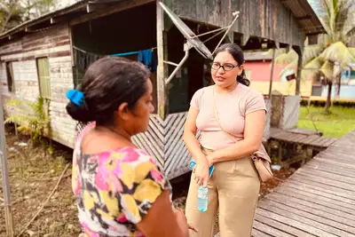notícia: Governo do Amapá chega à comunidade de Itamatatuba levando saúde, acolhimento e cidadania
