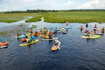 notícia: Campanha 'Um Dia no Parque' promove programação nas APAs da Fazendinha e do Rio Curiaú, em Macapá