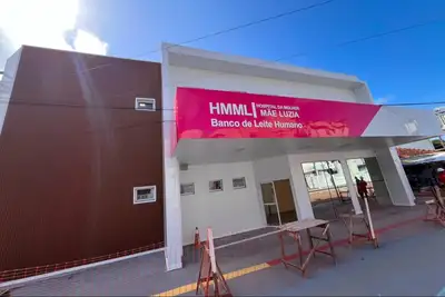 notícia: Obras do novo Banco de Leite Humano estão 90% concluídas  