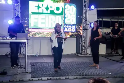 notícia: DESCONSIDERAR A MATÉRIA ANTERIOR, VALE ESSA: Lançamento da programação da Expofeira 2026 confirma oito noites de shows e novas atrações