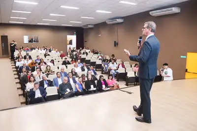 notícia: Agência de Fomento do Amapá (Afap), apoia 1ª Conferência de Arbitragem Jurídica, com palestra de um desembargador de Goiás