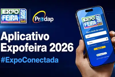 notícia: Aplicativo e hotsite conectam o público a serviços, programação e oportunidades da Expofeira 2026