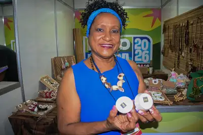 notícia: Da floresta para o mercado: empreendedora fortalece marca de biocosméticos na Expofeira 2026