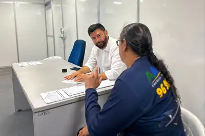 notícia: Governo do Amapá amplia serviços de saúde durante a Expofeira 2026