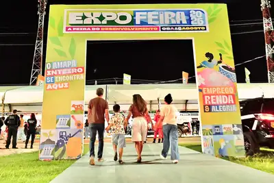 notícia: Famílias destacam lazer, diversão e alegria durante a Expofeira 2026