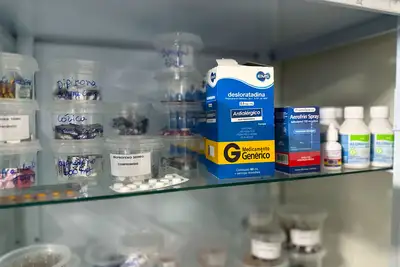 notícia: Mini farmácia garante dispensação de medicamentos durante assistência ao público na Expofeira 2026
