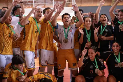 notícia: Jogos Escolares Amapaenses 2026 encerra etapa estadual com a participação de estudantes-atletas de todos os municípios do estado 