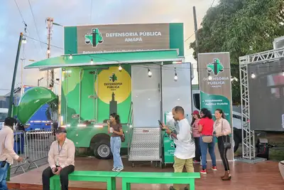 notícia: Carreta da Defensoria Pública leva assistência jurídica gratuita ao público da Expofeira 2026
