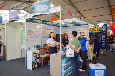 notícia: Tecnologia e interatividade estão presentes na Expofeira 2026