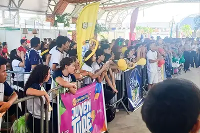 notícia: Segundo dia da Gincana Estadual da Juventude reúne estudantes de sete escolas estaduais na Expofeira 2026