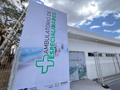 notícia: Governo do Amapá entrega novo Ambulatório de Especialidades do Hospital Estadual de Santana