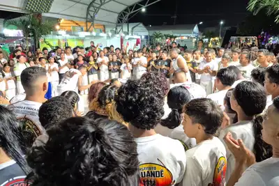 notícia: ‎Capoeira ocupa o palco AmapáAfro com força, ancestralidade e resistência na Expofeira