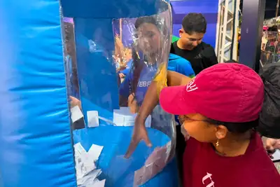 notícia: Empresa de Internet atrai multidão em busca de prêmios e novidades na Expofeira 2026