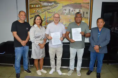 notícia: Governo do Amapá firma acordo com o Crea-AP para fortalecer os serviços de engenharia e a segurança das obras no estado