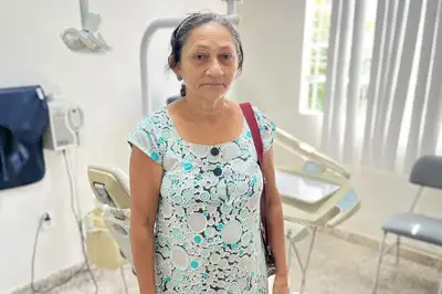 notícia: 'Fui muito bem atendida', relata paciente durante tratamento no CEO 2, que ultrapassa 15 mil atendimentos em seis meses