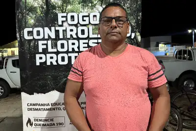 notícia: 'Prevenir e combater as queimadas é responsabilidade de todos', diz morador em ação ambiental do Governo do Amapá