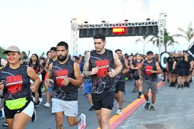 notícia: Treinão para a Corrida do Bope reúne 3 mil corredores e inaugura circuito na Travessia Ambiental, em Macapá